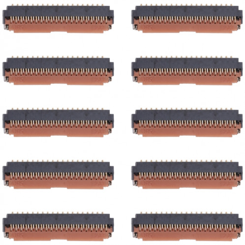 10 pièces connecteur FPC d'affichage LCD sur la carte mère pour Xiaomi Redmi Note 2/Redmi Note 3/Redmi Note 4/Redmi Note 4X SH4011991-34
