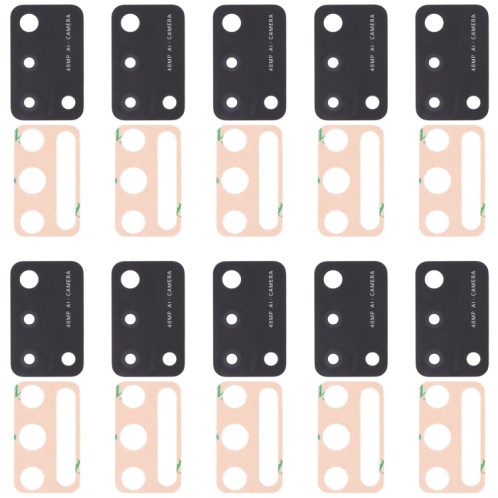 Pour OPPO A74 4G/F19 Objectif de caméra arrière 10 pièces SH3116419-34