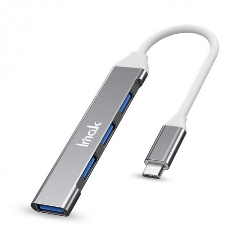 HUB de station d'accueil multifonction imak 4 en 1, interface : USB-C / Type-C (gris) SI402A1564-37
