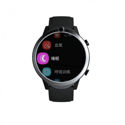 Rogbid Brave 2 Écran TFT 1,45 pouces Android 9.0 LTE 4G Montre intelligente, Prise en charge de la reconnaissance faciale (Noir) SR301A440-311