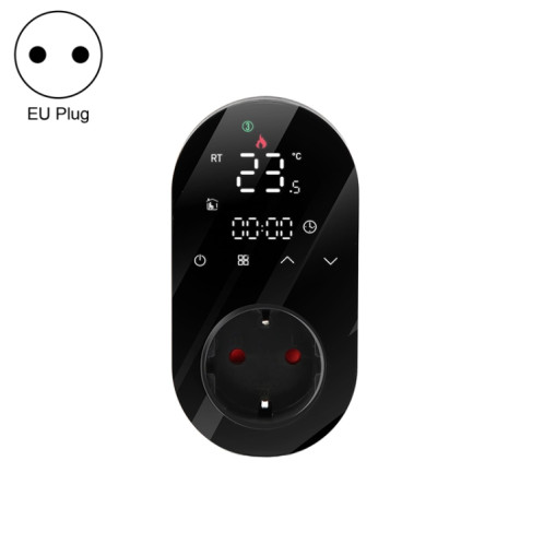 Thermostat LED enfichable BHT12-EW avec WiFi, (noir) SH602A771-37