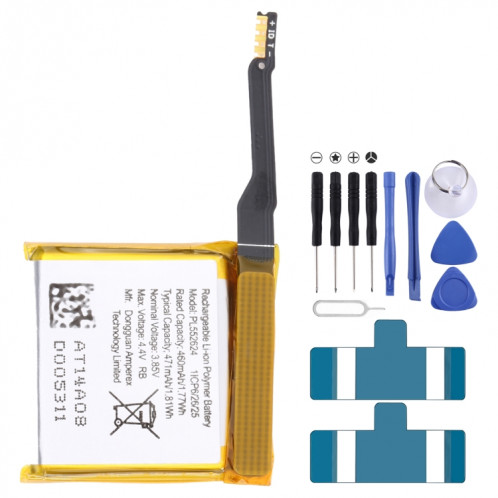 Pour Huami AMAZFIT GTR2/2e 460mAh PL552624 Remplacement de la batterie SH49661869-34