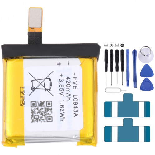 Remplacement de la batterie pour Xiaomi EVE COLOR 46 420mAh EVE L0943A SH49681914-34