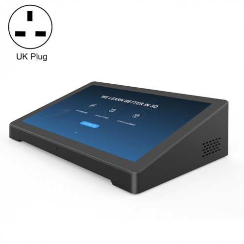 HSD8017T 8,0 pouces Android 6.0 All in One PC, RK3128, 1 Go + 16 Go, prise : prise britannique (noir) SH003A1170-37