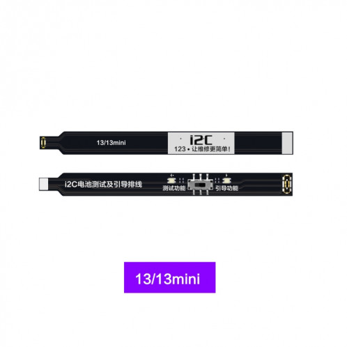 Pour iPhone 13/13 mini câble flexible de test de sangle de démarrage de batterie i2C SH460531-36