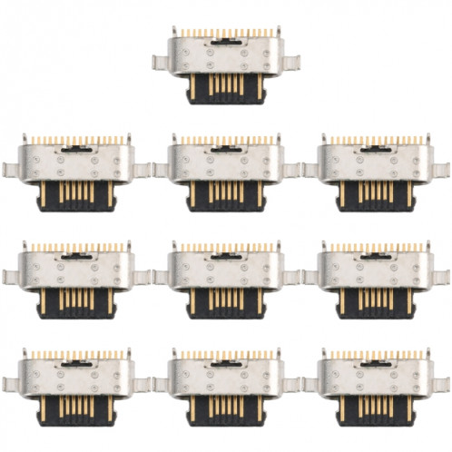 Pour Motorola Moto G50 10pcs connecteur de port de charge SH37061894-34