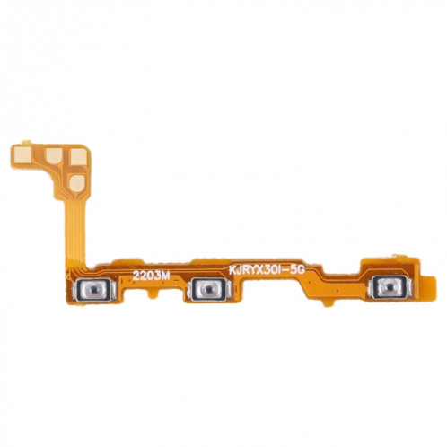 Pour Honor Play6T Pro Bouton d'alimentation OEM et câble flexible du bouton de volume SH7301605-34