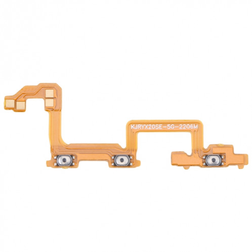 Pour Huawei Nova 8 SE jeunesse OEM bouton d'alimentation et bouton de volume câble flexible SH73071358-34