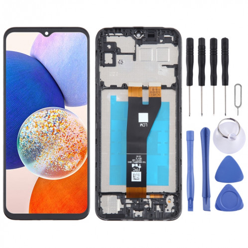 Écran LCD d'origine PLS pour Samsung Galaxy A14 5G SM-A146B Assemblage complet du numériseur avec cadre SH3408691-37