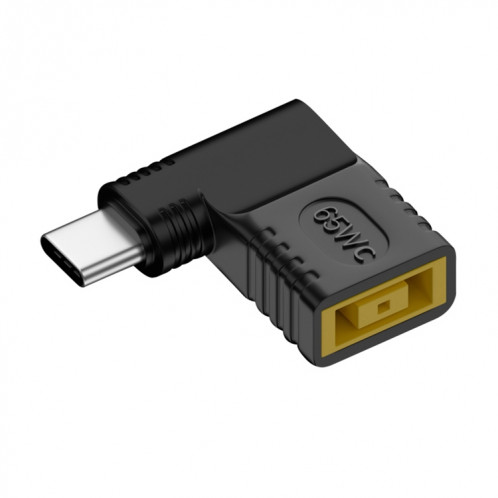 Pour Lenovo Square Port 65W DC Input vers USB-C / Type-C PD Power Adapter SH60031074-37