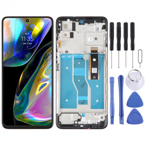 Écran LCD d'origine pour assemblage complet de numériseur Motorola Moto G82 avec cadre SH4314279-35