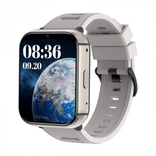 Q668 1,99 pouces Écran 4G Smart Watch Android 9.0, Spécification: 2 Go + 16 Go (Argent) SH301B1056-313