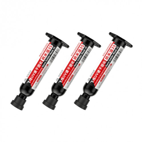 3pcs Qianli MEGA-IDEA Nano masque de soudure 3S Jump Wire colle à séchage rapide UV SQ9703384-37