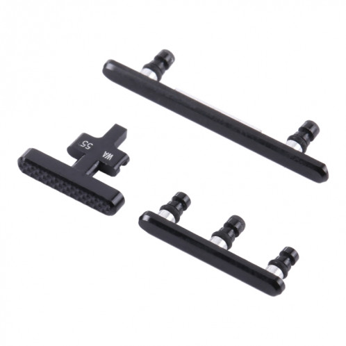Pour bouton d'alimentation OnePlus 6 + bouton de contrôle du volume (noir givré) SH301A1602-34