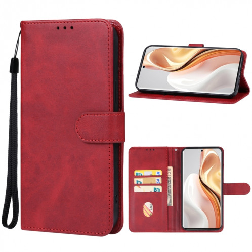 Pour étui de téléphone en cuir Ulefone Note 17 Pro (rouge) SH711A1450-36