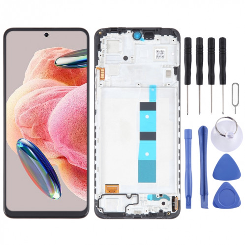 Écran LCD d'origine matériel AMOLED pour Xiaomi Redmi Note 12 4G numériseur assemblage complet avec cadre SH51151115-36