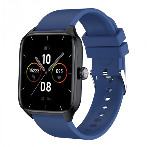 T19 Pro 1,96 pouces IP67 Montre intelligente à bande de silicone étanche, prend en charge les appels Bluetooth à double mode / surveillance de la fréquence cardiaque (bleu) SH001C114-322