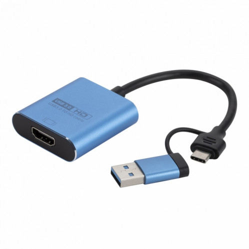 Câble adaptateur V05B USB + USB-C / Type-C vers HDMI SH77501510-35
