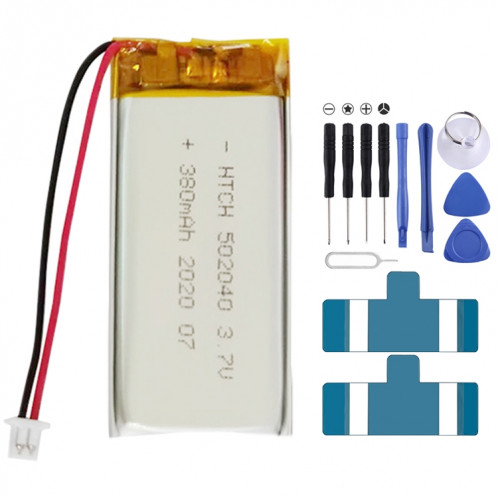 Remplacement universel de la batterie 2pcs, modèle: 502040 SH58101349-30