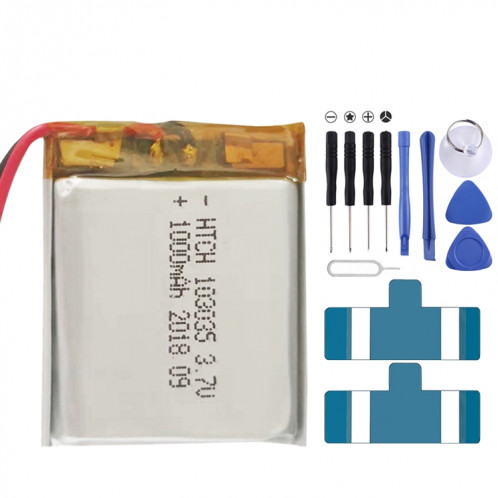 Remplacement universel de la batterie 2pcs, modèle: 103035 SH58131319-30