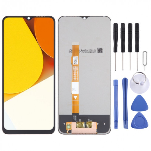 Pour écran LCD OEM vivo Y35 4G avec assemblage complet du numériseur SH59011035-36