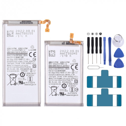 Remplacement de la batterie BF917ABY BF916ABY 2345mAh pour Samsung Galaxy Z Fold2 SH56021-30