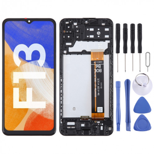 Écran LCD d'origine pour Samsung Galaxy F13 SM-E135F numériseur assemblage complet avec cadre SH0104417-37