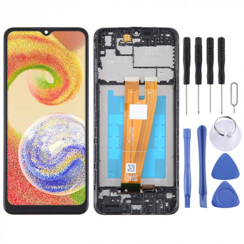 Écran LCD d'origine pour Samsung Galaxy A04 SM-A045F numériseur assemblage complet avec cadre SH0107524-37