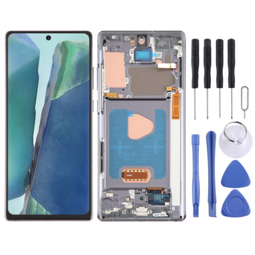 Pour Samsung Galaxy Note20 SM-N980 OLED Écran LCD Pour Numériseur Assemblage Complet avec Cadre SH09081664-37