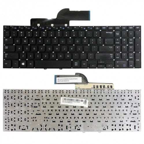 Pour clavier d'ordinateur portable Samsung NP300E5E / NP350E5C US Version SH11011420-37