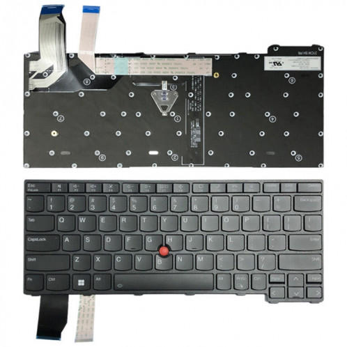 Pour Lenovo ThinkPad X13 Gen 2 US Version clavier d'ordinateur portable rétro-éclairé SH74131532-36