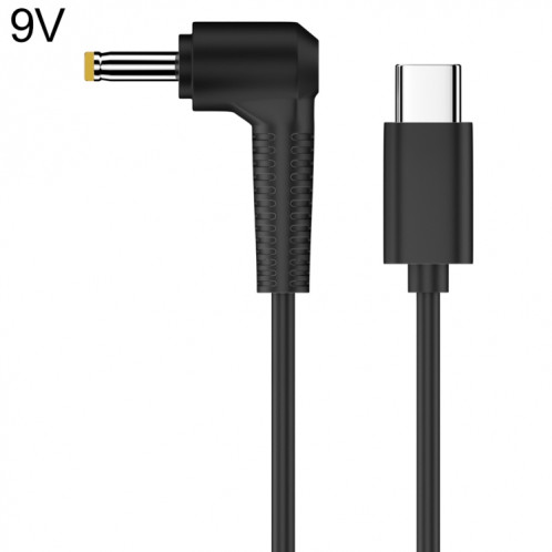 Câble adaptateur d'alimentation CC 9 V 4,8 x 1,7 mm vers Type-C SH4201113-37