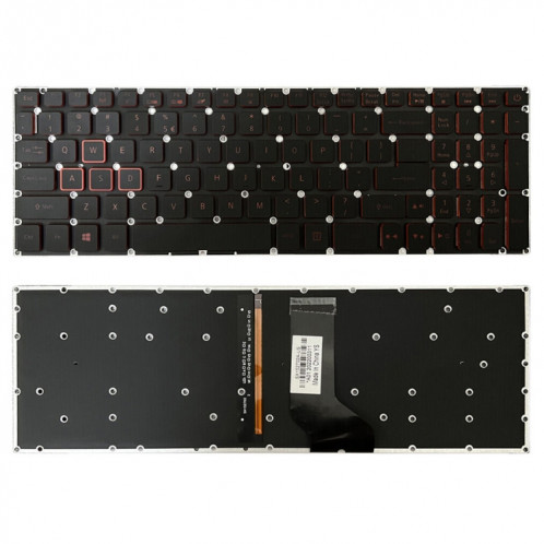Pour Acer Aspire VN7-793G US Version clavier d'ordinateur portable rétroéclairé rouge SH160333-37