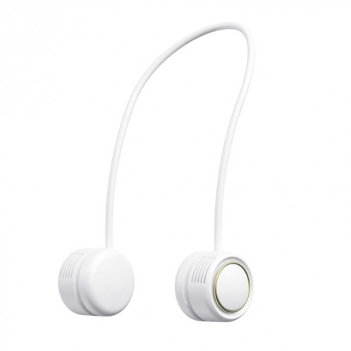 DQ210 Diffuseur d'arômes muet à cou suspendu portable Petit ventilateur (Blanc) SH101A1572-37