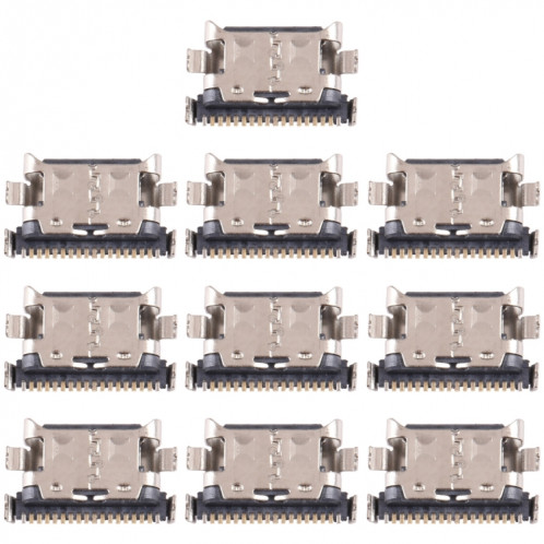 Pour Samsung Galaxy M13 SM-M135F Connecteur de port de charge 10 pièces SH6712864-34