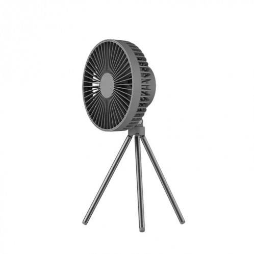 DQ213 4000mAh Outdoor Portable Camping Fan Tent Hanging Vertical Light (Noir Gris) SH701B131-38