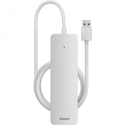 Adaptateur HUB USB vers USB3.0x4 Baseus Ultra Joy Series 4 en 1, longueur du câble : 100 cm (blanc) SB003B1117-38