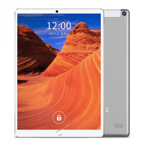 BDF P10 Tablette d'appel téléphonique 3G 10,1 pouces, 2 Go + 32 Go, Android 9.0 MTK6735 Quad Core, prise en charge double SIM, prise UE (argent) SB001E1035-39