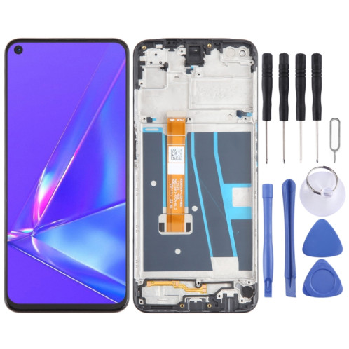 Pour OPPO A72 4G OEM écran LCD numériseur assemblage complet avec cadre SH1206202-37