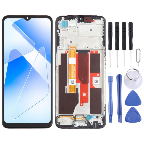 Pour OPPO A55 5G OEM écran LCD numériseur assemblage complet avec cadre SH1225782-37