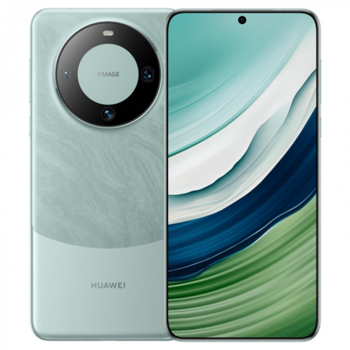 HUAWEI Mate 60, 12 Go + 1 To, identification par empreinte digitale à l'écran, 6,69 pouces HarmonyOS 4.0 Kirin 9000S Octa Core jusqu'à 2,62 GHz, NFC, OTG, ne prend pas en charge Google Play (cyan) SH302A1916-314