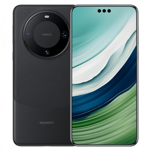 HUAWEI Mate 60 Pro, 12 Go + 1 To, identification par empreinte digitale à l'écran, 6,69 pouces HarmonyOS 4.0 Kirin 9000S Octa Core jusqu'à 2,62 GHz, NFC, OTG, ne prend pas en charge Google Play (noir) SH302C1312-315