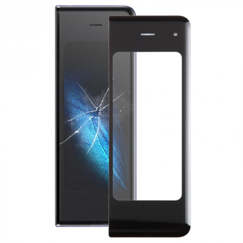 Écran secondaire LCD pour Samsung Galaxy Z Fold SM-F900/W20, lentille extérieure en verre avec adhésif OCA optiquement transparent SH65041157-37