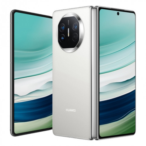 HUAWEI Mate X5, édition collector 16 Go + 1 To, 7,85 pouces + 6,4 pouces HarmonyOS 4.0.0 Kirin 9000S 7 nm Octa-Core 2,16 GHz, OTG, NFC, ne prend pas en charge Google Play (blanc) SH105C691-318
