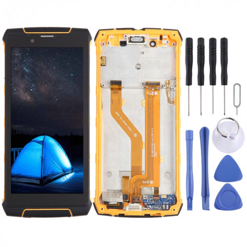Pour Cubot King Kong 3 écran LCD d'origine pour numériseur assemblage complet avec cadre SH5601236-37