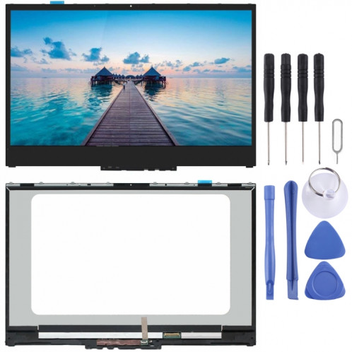 Écran LCD UHD pour Lenovo Yoga 730-15IKB, assemblage complet avec cadre SH36041618-34