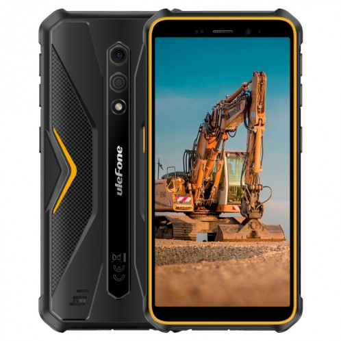  Ulefone Armor X12, 3 Go + 32 Go, téléphone robuste, déverrouillage facial, 5,45 pouces Android 13 Go MediaTek Helio A22 Quad Core, réseau : 4G, NFC (certains orange) SU201C872-314