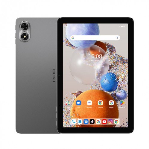  Tablette PC UMIDIGI G1 Tab 10,1 pouces, 4 Go + 64 Go, Android 13 RK3562 Quad-Core, version mondiale avec Google, prise UE (gris sidéral) SU301A494-313