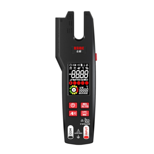 Multimètre de mesure de température infrarouge à pince BSIDE U6 AC/DC SB7583144-310