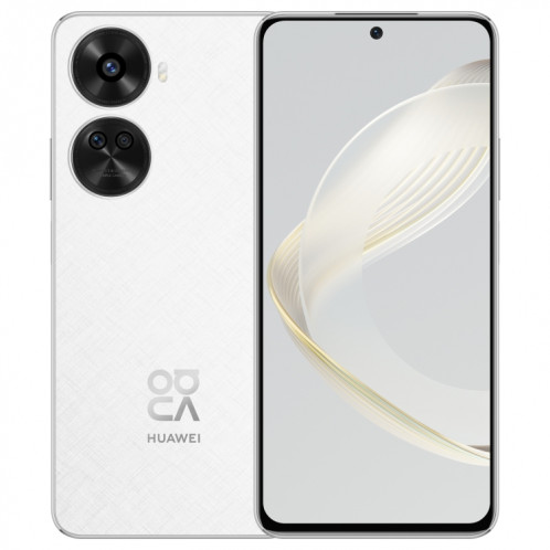 HUAWEI nova 11 SE, 512 Go, identification par empreinte digitale à l'écran, 6,67 pouces HarmonyOS 4.0 Qualcomm Snapdragon 680 Octa Core, réseau : 4G, NFC, OTG, ne prend pas en charge Google Play (blanc) SH102B1286-310